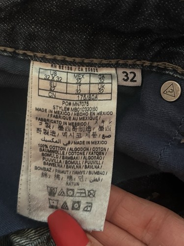 Vintage Guess Premium Falcon Jeans M 32 X 32 Boot Cut Distressed Y2K Button Fly - Picture 8 of 17