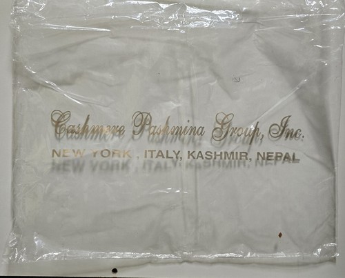 100% Pashmina Shawl -- Rich "Chai Latte"/rose/yellow  -- Vintage Estate, NWT!! - Picture 3 of 16