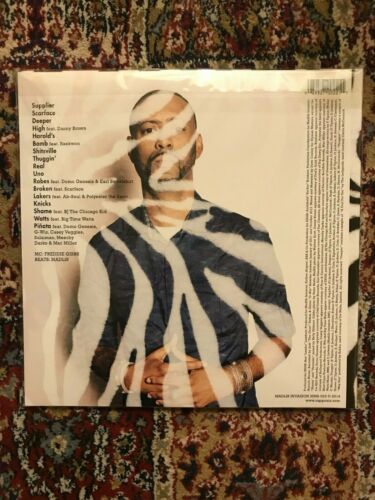 Freddie Gibbs & Madlib ~ Pinata Newbury Comics Black/Clear/White Splatter /500 - Picture 5 of 5