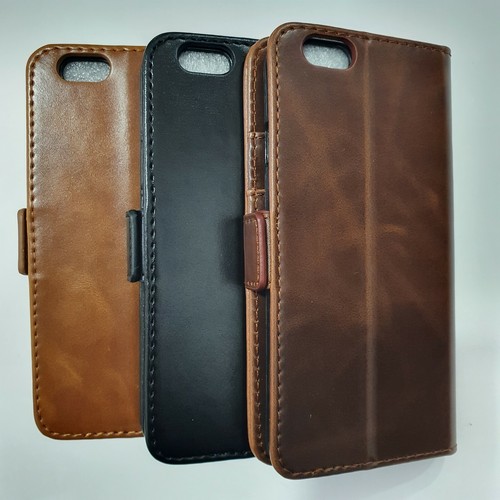 Wallet Folio Case for iPhone 6 iPhone 6S Flip Cover Case - Picture 2 of 11