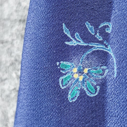 Karen Scott Maxirock Damen Größe 12 Blau Blumenmuster Faux Wickel Taschentuchsaum - Bild 4 von 11