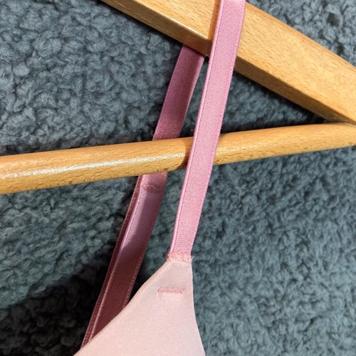 Sujetador Victoria Secret 32D Pétalo Polvo Rosa Usar en Todas Partes Push Up Malva Multivías - Imagen 3 de 16