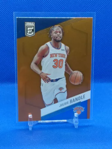 2022-23 Donruss Elite Orange Parallel #21 Julius Randle - New York Knicks