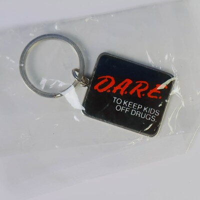 Vintage DARE to Keep Kids Off Drugs Keychain NOS | eBay