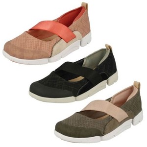 Ladies Clarks Casual Fashion Sports Shoes Tri Allie Ladies Clarks Casual Fashion Sports Shoes Tri Allie