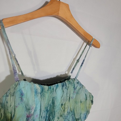 Maxi Vestido Para Mujer Seda Largo Sin Mangas Variado Talla S Xs XXS M Seleccionar - Imagen 8 de 25