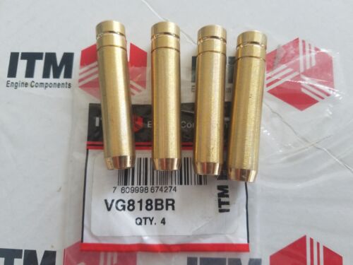 Bronze Valve Guide set of (4) fits Datsun L16, L18, L20B, L24, L26, L28, 69-83 - Picture 2 of 3