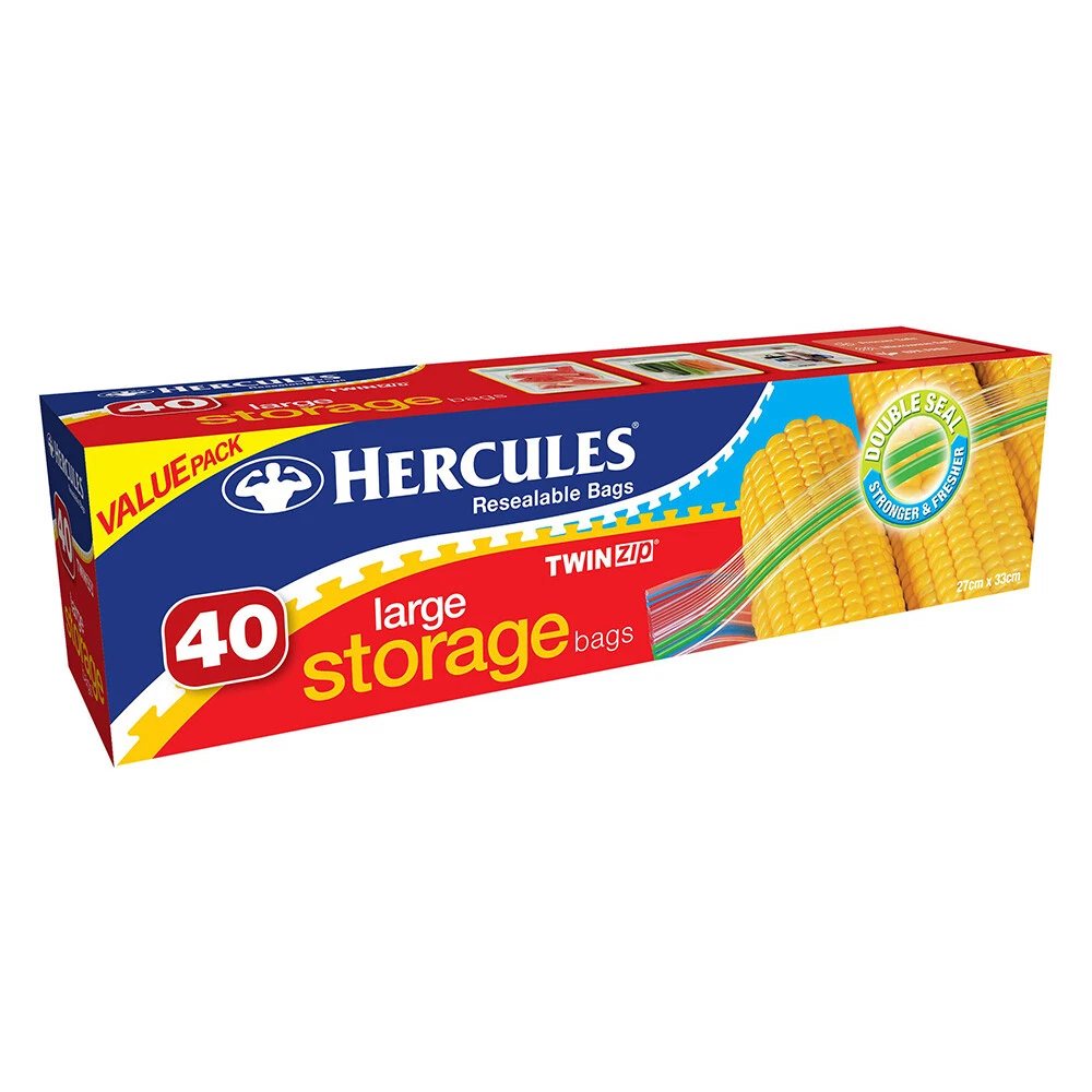 Large resealable bags for food new arrivals