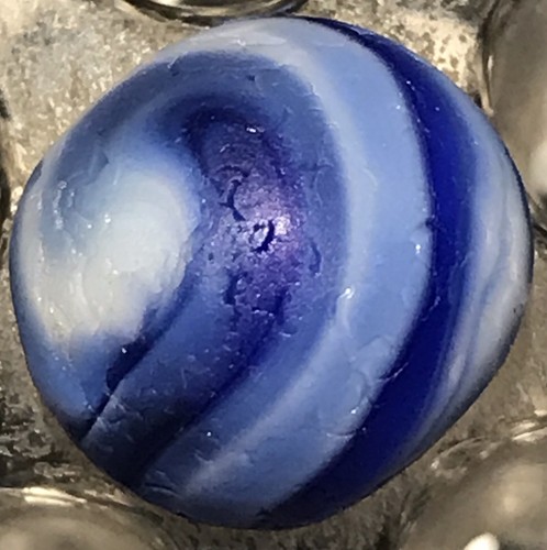 Awesome Christensen Agate 9 and Tail Opaque Swirl Marble (5/8" Diameter) - Picture 2 of 8