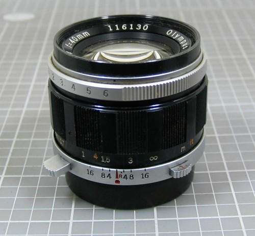 Olympus G. Zuiko Auto-S 40mm f/1.4 Prime Lens for Ft Series Half Frame Cameras - Picture 2 of 7