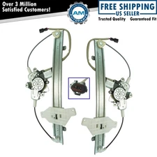 Front Power Window Regulator & Motor Assembly LH & RH Pair for Forenza Reno New