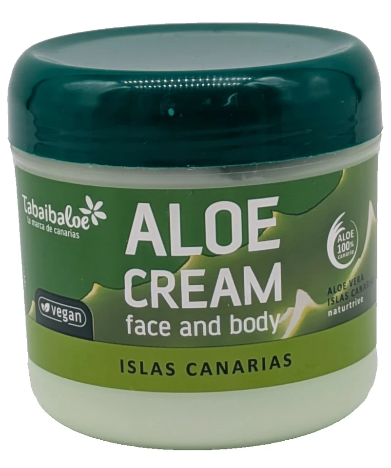 6x 300ml Tabaibaloe Aloe Vera Gesichts- und Körpercreme (6er Pack) vegan Kanaren - Bild 2 von 3