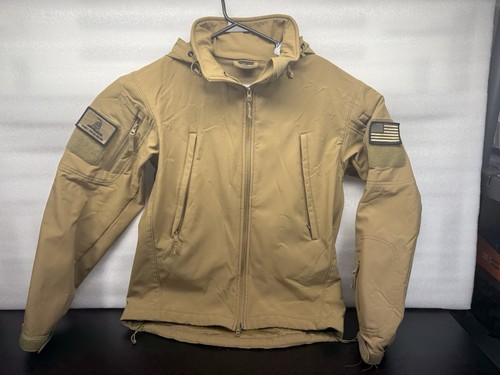 Condor 602 Summit Soft Shell Tactical Jacket Full Zip Coyote Tan Mens M Great - Picture 2 of 9