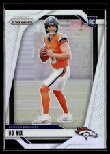 2024 Panini Prizm Silver Bo Nix RC Denver Broncos #309