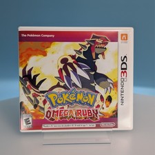 Pokemon Omega Ruby (Nintendo 3ds) CIB Tested