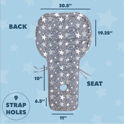 High Chair Pad - Machine Washable High Chair Cover, Easy Use Highchair Cushio... - Picture 2 of 8