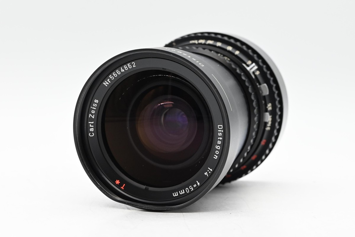 Hasselblad 50mm f4 Zeiss Distagon C T* Lens Black #862 | eBay
