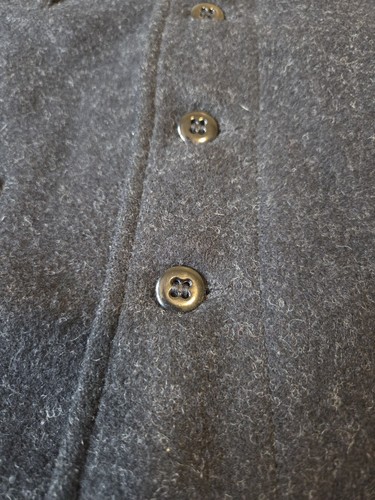 Filson Mackinaw Wool Western Vest | Medium | Charcoal | MSRP $325 - Picture 8 of 10