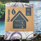 NEW Norwex Amethyst Lace Purple Window Cloth Microfiber Cloth w/ BacLock