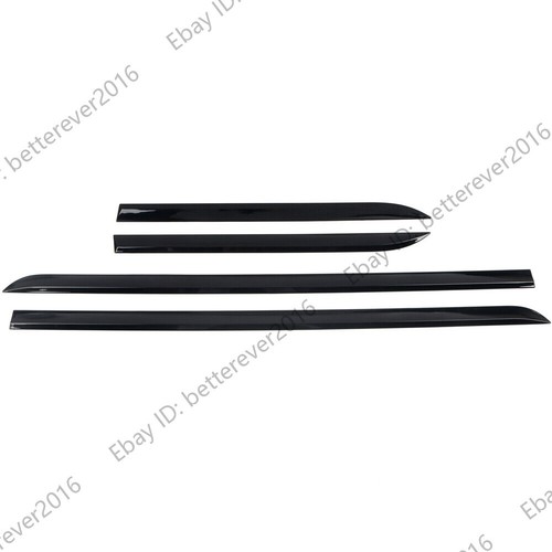 For Toyota RAV4 2019-2024 2025 black outside car door body molding cover trim - Picture 4 of 13