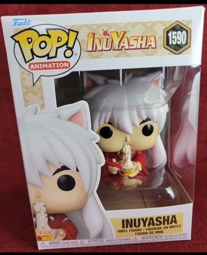 Inuyasha funko # 1590 (nib)With Pop Protector - Picture 2 of 7