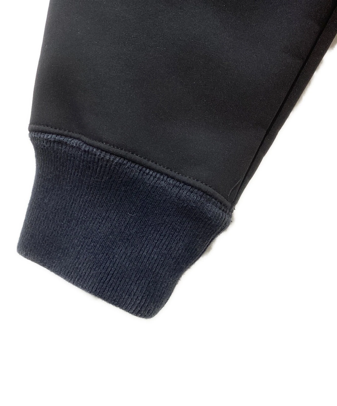 Felpa con cappuccio e zip SUPREME WINDSTOPPER taglia: small nera uomo