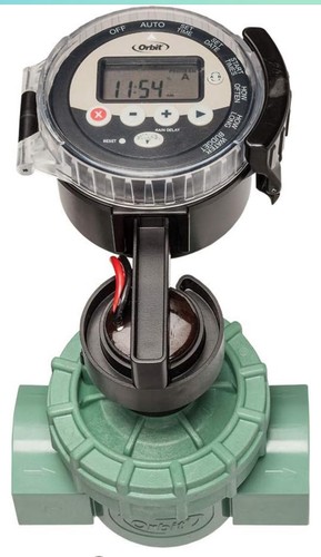 Temporizador de rociadores a batería Orbit 57860 con tapa de tarro FPT de 1" sprinning automático - Imagen 4 de 10