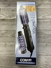 Conair Hot Air Styler Dual Voltage for Voluminous Curls & Waves Black - USED