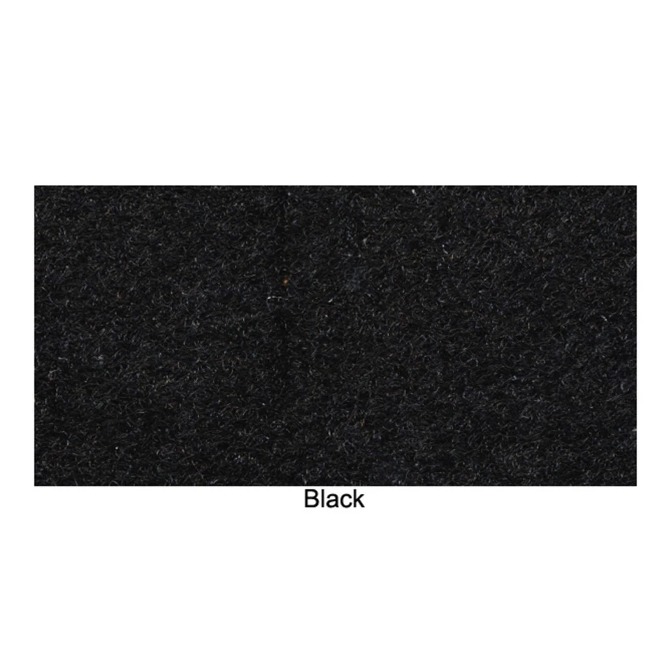 Cubierta de alfombra de piso de maletero para Volkswagen Cabrio 1993-99 2 puertas convertible negro 1Pc Foto 2 de 4