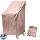 Stackable Patio Chair Cover, Outdoor Chair Cover Waterproof 210D,