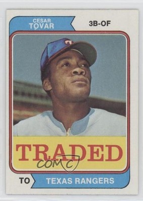 1974 Topps Traded Cesar Tovar #538 0c4