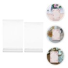  2 Pcs Poster Sign Display Stand Dual-sided Decorative Table Signs