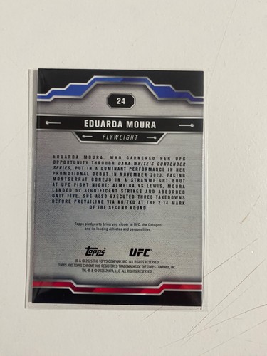 2025 Topps Chrome UFC Inserts & Parallels - Pick Your Card - Bild 13 von 43