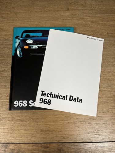 Porsche 968 Prospekt Hardcover US Verkaufskatalog Buch + technisches Datenblatt - Bild 2 von 6