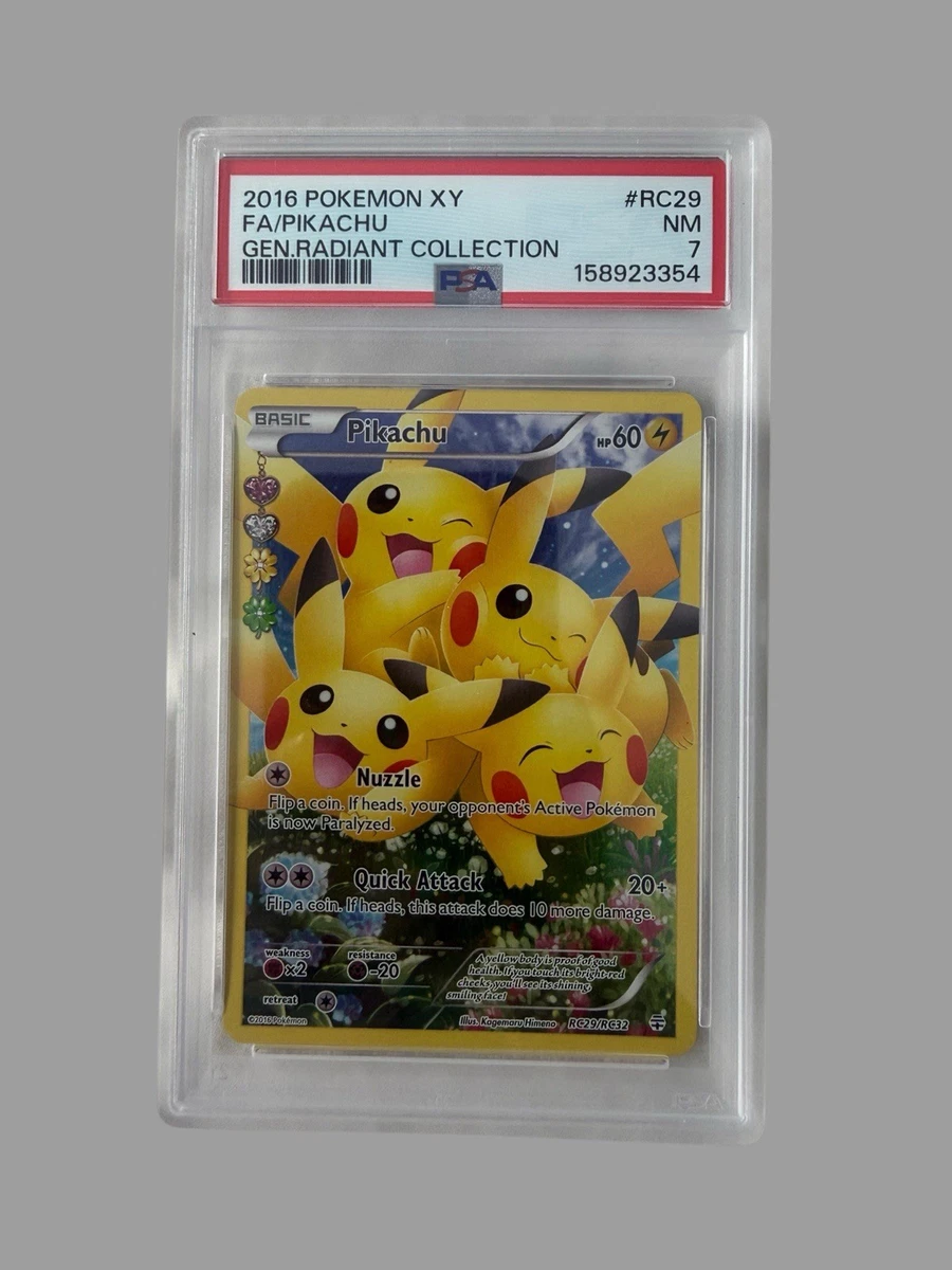 【POP101 PSA7】ピカチュウ アンリミ C コレクションX NM 7 Pokémon TCG Grade 7 Pikachu Individual Collectible Card Game Cards