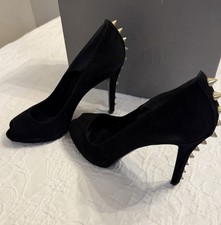 ALEXANDER MCQUUEN SANDAL PELLE S CUOIO BLACK #8us $933