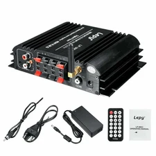 Lepy LP-269S Hi-Fi Stereo Multimedia 4-Channel 180w Bluetooth Power Amplifier