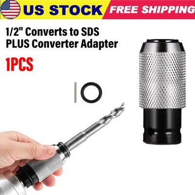 1/2'' Converts to SDS PLUS Converter Adapter for Drills / Impact Wrench 1PCS
