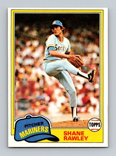 1981 Topps #423 Shane Rawley