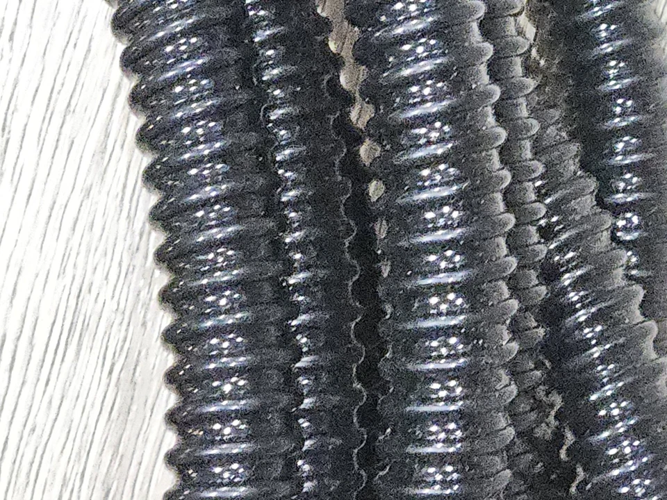 Неразделенные гибкие полиэтиленовые проволочные трубки для ткацкого станка - черные 3/4. 30 футов - Изображение 3 из 3