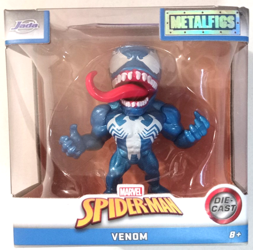 Jada Metalfigs Spider-Man 2,5" Die-Cast Metal VENOM Figur, Neu in Box!