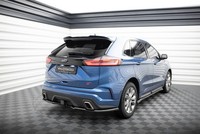 Maxton Design Diffusor Flaps Passend FüR Ford Edge ST Mk2 FL Schwarz Hochglanz