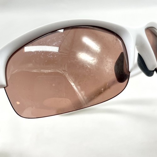 Oakley Commit Sunglasses White & Pink Womens 03-784 62-12 Vintage Made In USA - Picture 10 of 12