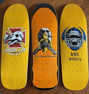 BLIND SKATEBOARDS JASON LEE ミニデッキ 1990s Blind Jason Lee Skateboard Deck SIGNED By JASON LEE
