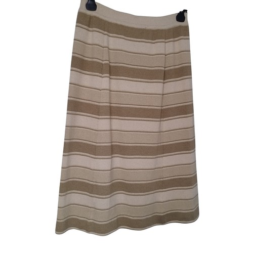 Einzigartiger Vintage hochwertiger Strickrock - 70er/80er Jahre Gr. 48 Ita US 12 - Maureen® - Bild 2 von 8