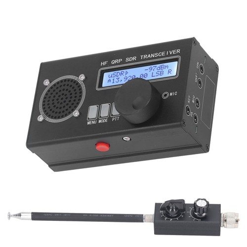 SDR Krótkofalowy nadajnik-odbiornik radiowy USDR USDX Mini 8 pasm SSB CW QRP Transceiver❀ - Zdjęcie 21 z 24