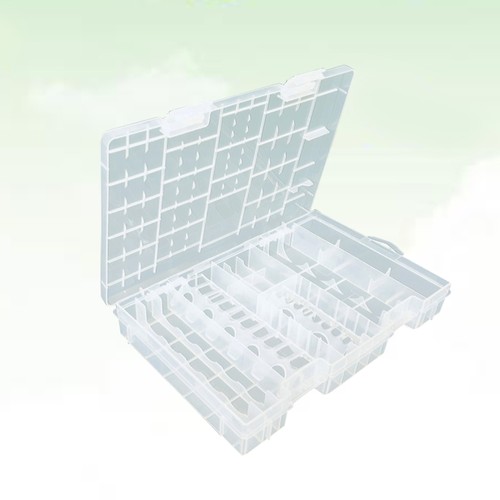 Home Storage Case Rechargeable Household Batteries Battery Organizer - Bild 2 von 12