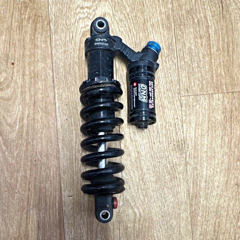 DNM Burner RCP-2S MTB Rear Coil Shock 220mm 25mm mounting Piggyback 550lb spring