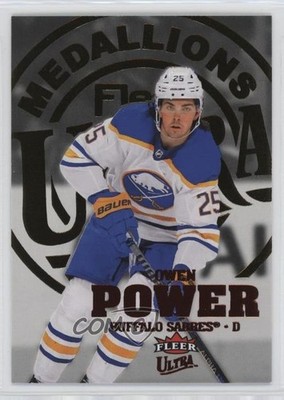 2023 Upper Deck Fleer Ultra Medallions Titan Achievement 61/75 Owen Power 0xm8