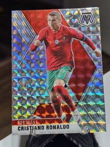 2021 Panini Mosaic Cristiano Ronaldo Portugal Euro 2020 No.160 SILVER PRIZM⚽️🔥